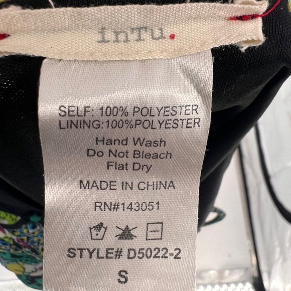 EUC InTu Multi Print Swing Dress - Picture 9 of 9